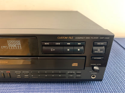 Sony CDP-C445 CD Carousel 5 Discs