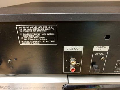 Sony CDP-C445 CD Carousel 5 Discs