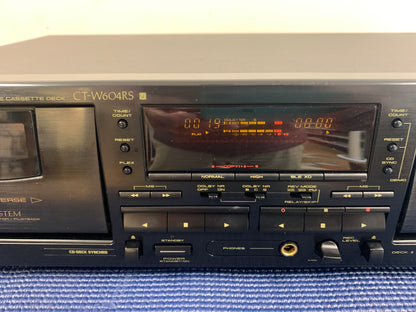 Pioneer CT-W604RS Double Cassette Deck