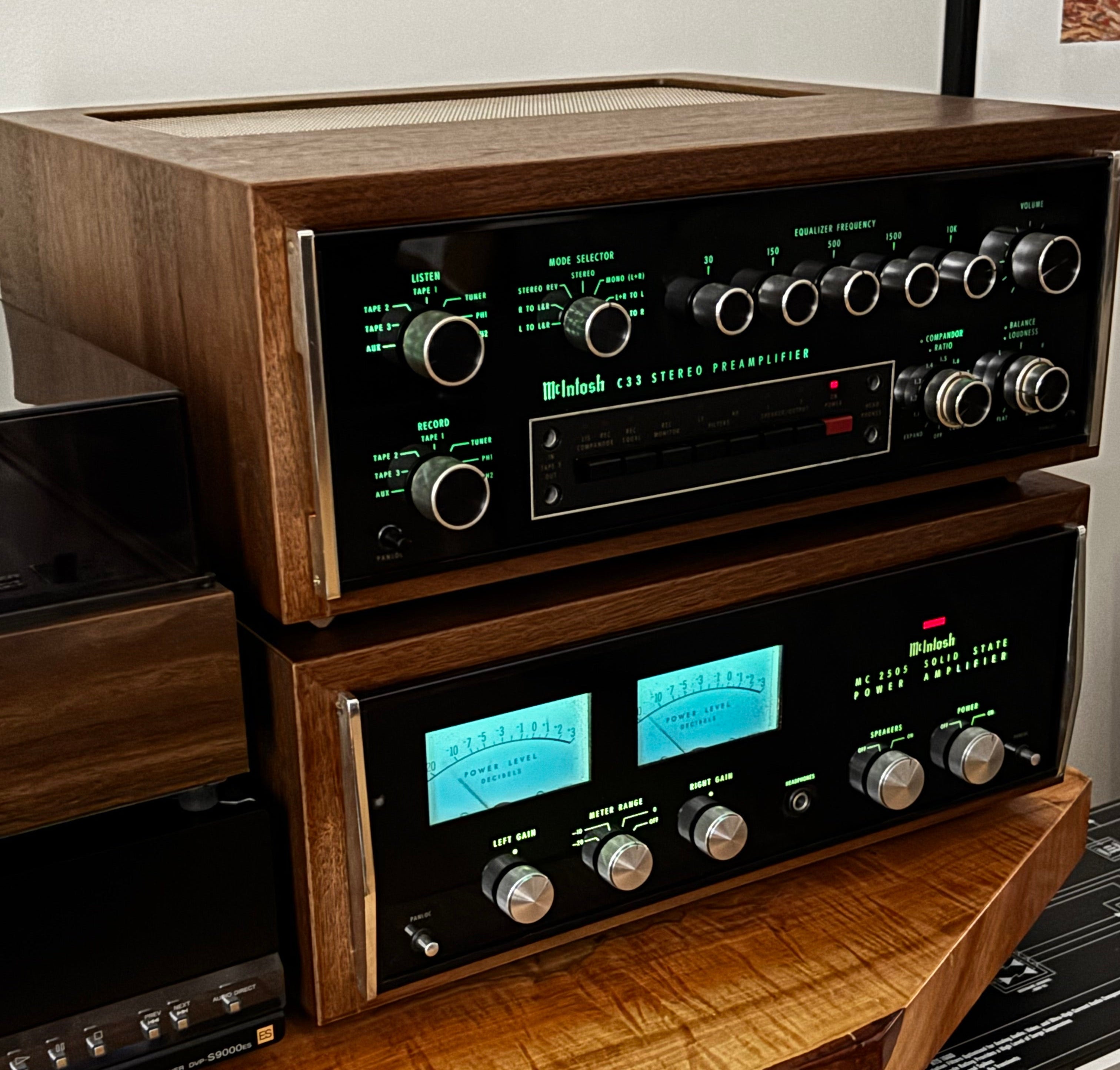 McIntosh Hardwood case L12 replica for C22, C24, C26 C27, C28, C29, C30 & more!