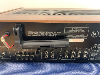 Pioneer SX-3700 Stereo Receiver * 45W RMS * 1980
