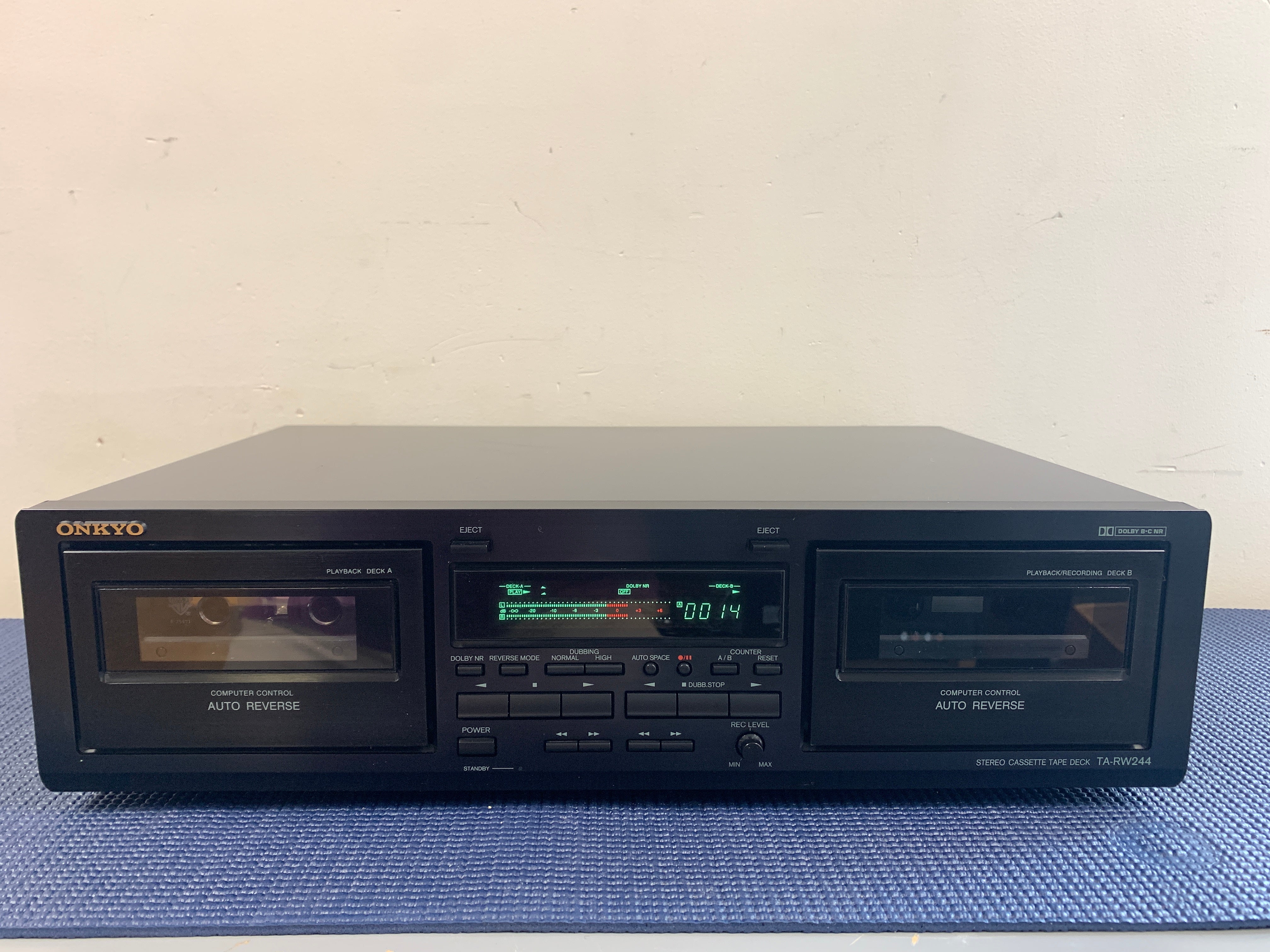 Onkyo TA-RW244 Double Cassette Deck