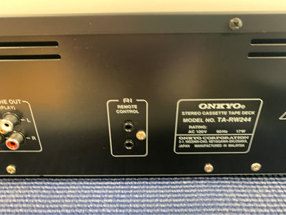 Onkyo TA-RW244 Double Cassette Deck