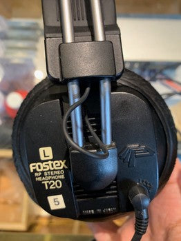 Fostex T20 Studio Headphones w/ New Replacement Ear Cushions