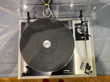 Thorens TD-160BC MKII * Grace 707 Tonearm * NEW Dust Cover * NEW Audio Technica Cartridge