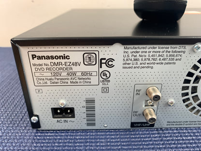Panasonic DRM-EZ48V VHS/DVD Recorder * Remote Control