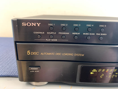 Sony CDP-C322M CD Carousel 5 Discs Mid Size