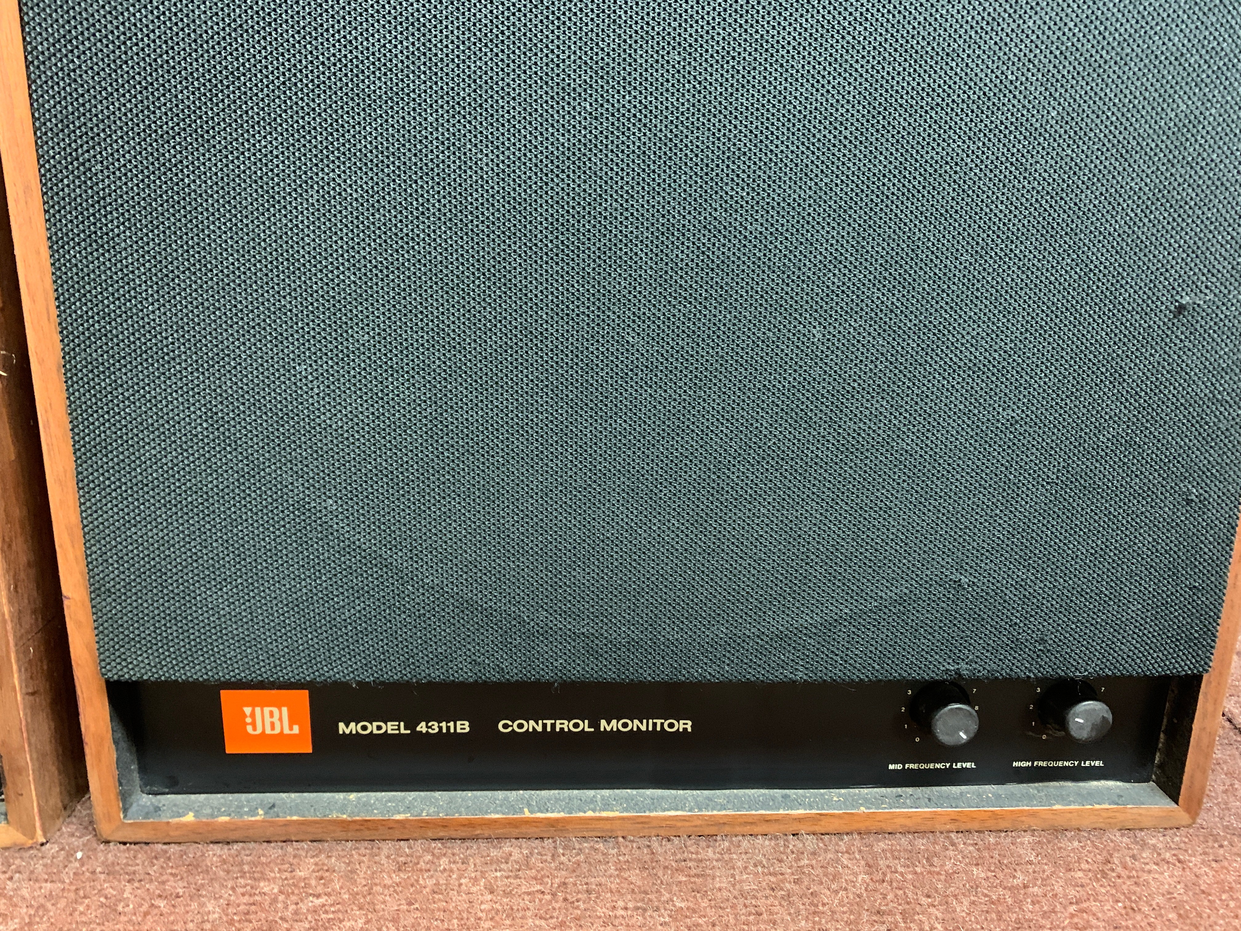 Vintage JBL 4311B Studio Monitor Speakers * Perfect Working