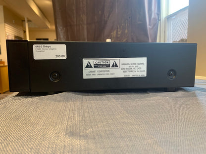 Onkyo EQ35 Stereo Graphic Equalizer