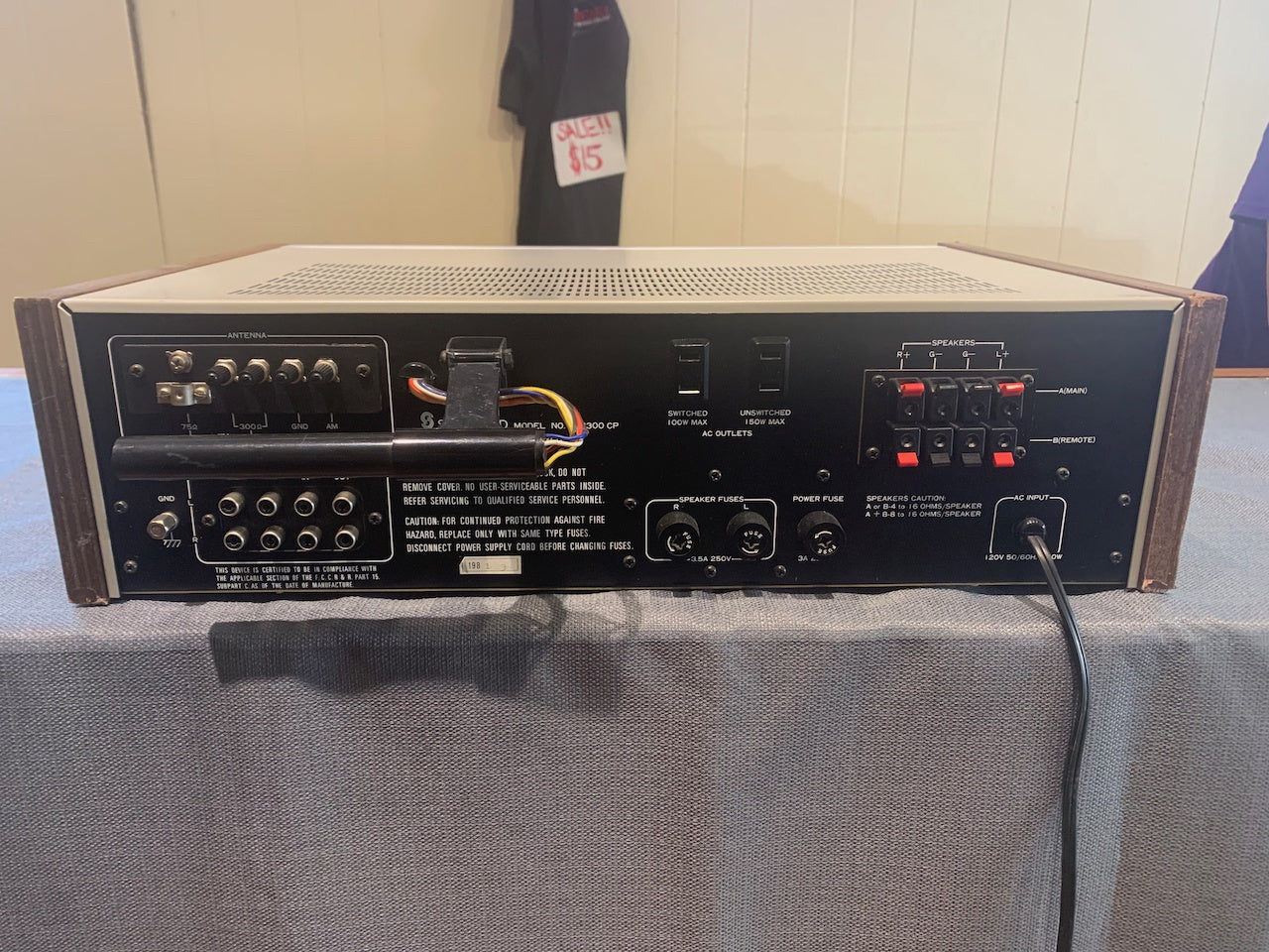 Sherwood S-8300 Stereo Receiver – The Turntable Store Sherwood S-8300 Stereo Receiver – The Turntable Store