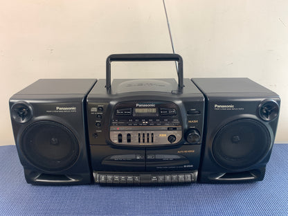 Panasonic RX-DT640 BoomBox * Fully Serviced * CD, Radio, Cassette *
