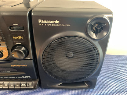 Panasonic RX-DT640 BoomBox * Fully Serviced * CD, Radio, Cassette *