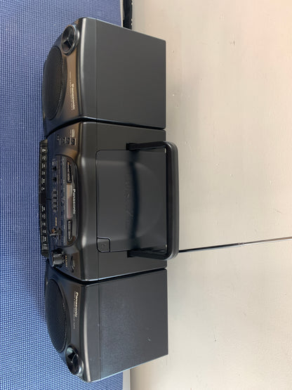 Panasonic RX-DT640 BoomBox * Fully Serviced * CD, Radio, Cassette *
