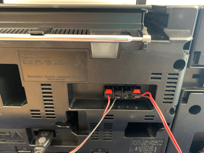 Panasonic RX-DT640 BoomBox * Fully Serviced * CD, Radio, Cassette *