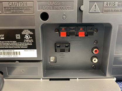 Philips MC-235 Micro System - CD Radio and AUX - Speakers - Remote - Box