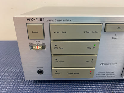 Nakamichi BX-100 Single Cassette Deck * Fully Serviced