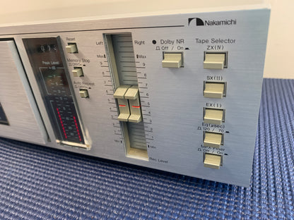 Nakamichi BX-100 Single Cassette Deck * Fully Serviced