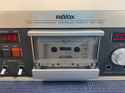 Revox B710 Single Cassette Deck * Fully Serviced
