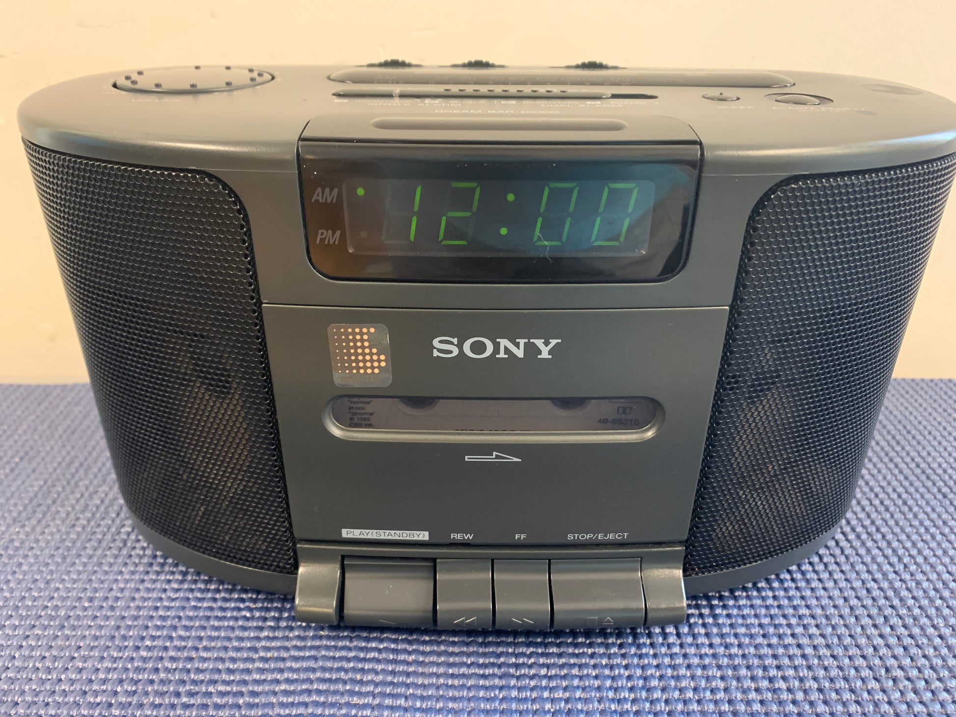 Sony ICF-CS650 Radio-Cassette Alarm Clock Dream Machine – The