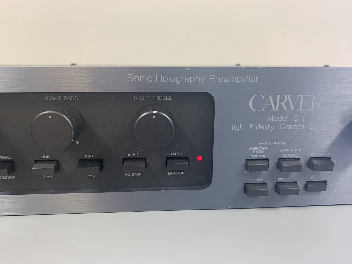 Carver C1 Stereo Preamplifier Sonic Hologram