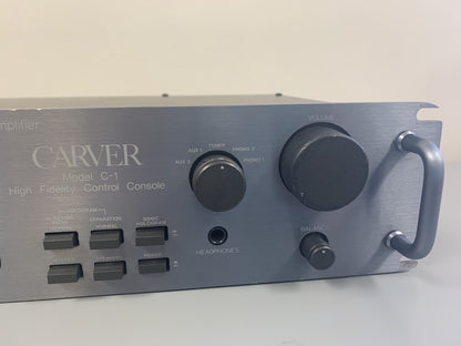 Carver C1 Stereo Preamplifier Sonic Hologram