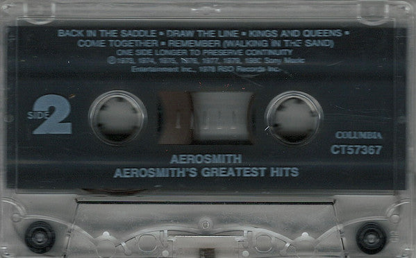 Aerosmith : Aerosmith's Greatest Hits (Cass, Comp, RE, RM, 20 )