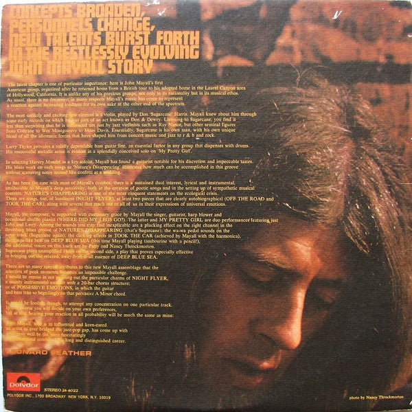 John Mayall : USA Union (LP, Album, Pit)