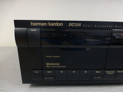 Harman Kardon DC5300 Stereo Double Cassette Deck
