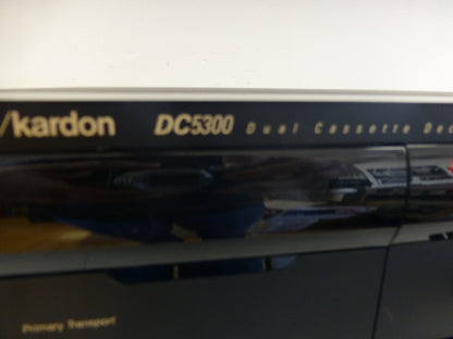 Harman Kardon DC5300 Stereo Double Cassette Deck
