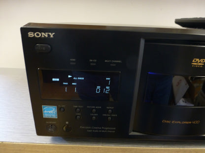 Sony DVD-CD995V DVD/CD Changer * 400 Discs * Remote