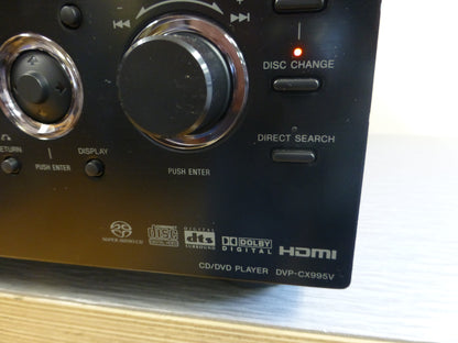 Sony DVD-CD995V DVD/CD Changer * 400 Discs * Remote