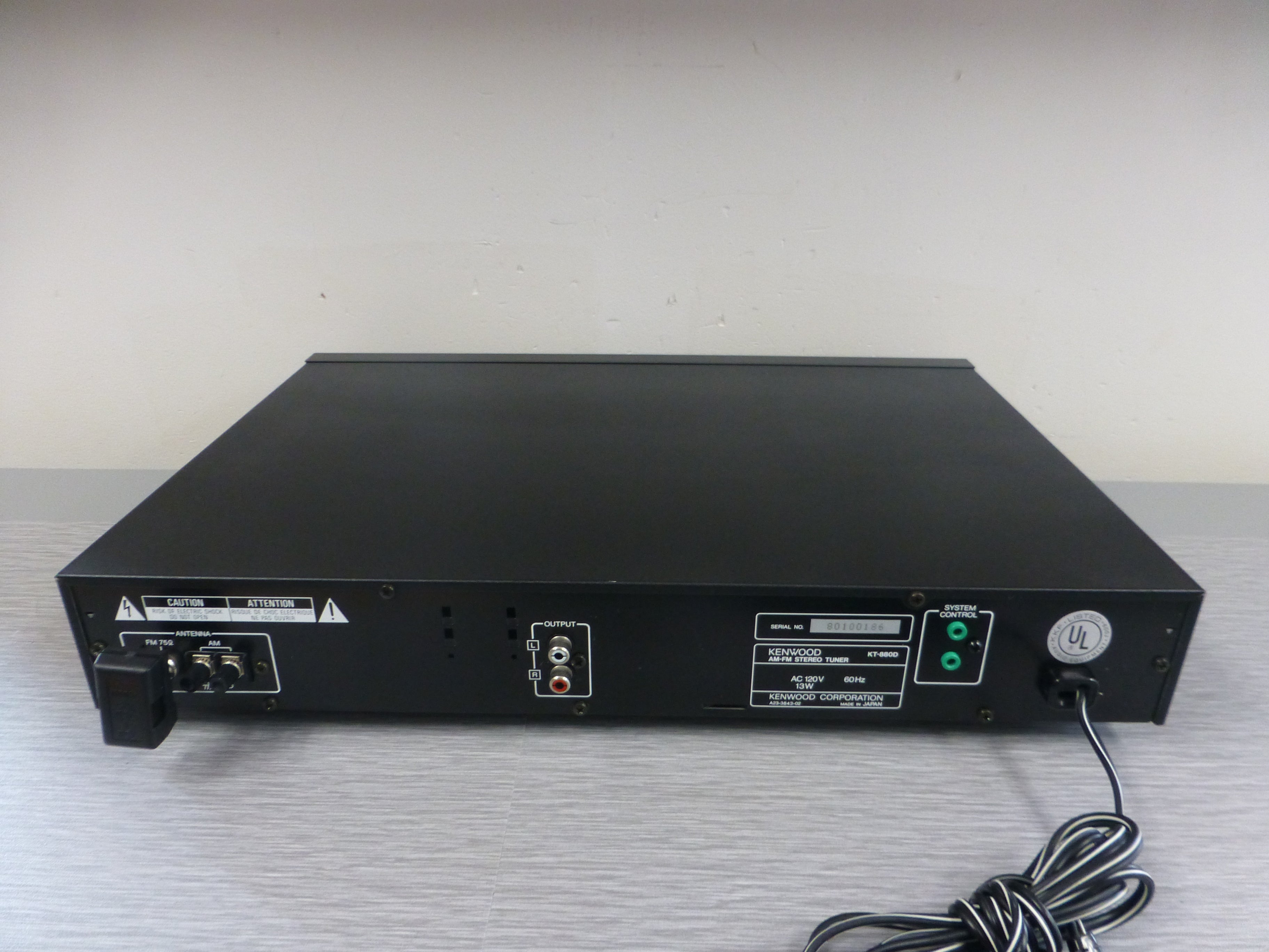 Kenwood KT-880D Stereo Tuner – The Turntable Store