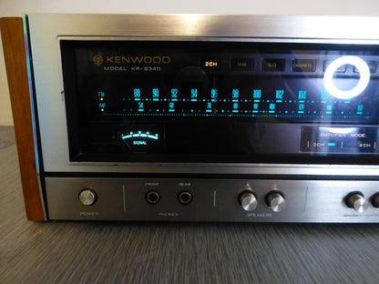 Kenwood KR-6340 Stereo & Quad Receiver * 1973 * 40W RMS