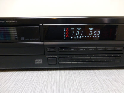 Kenwood DP-M993  Multiple Compact Disc Player (1993) * 6 Disc Cartridge