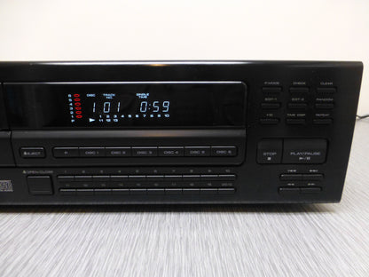 Kenwood DP-M993  Multiple Compact Disc Player (1993) * 6 Disc Cartridge