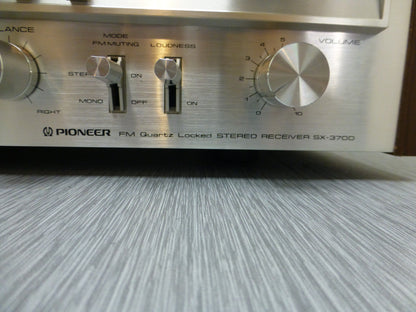 Pioneer SX-3700  AM/FM Stereo Receiver (1980-81) * 45W RMS