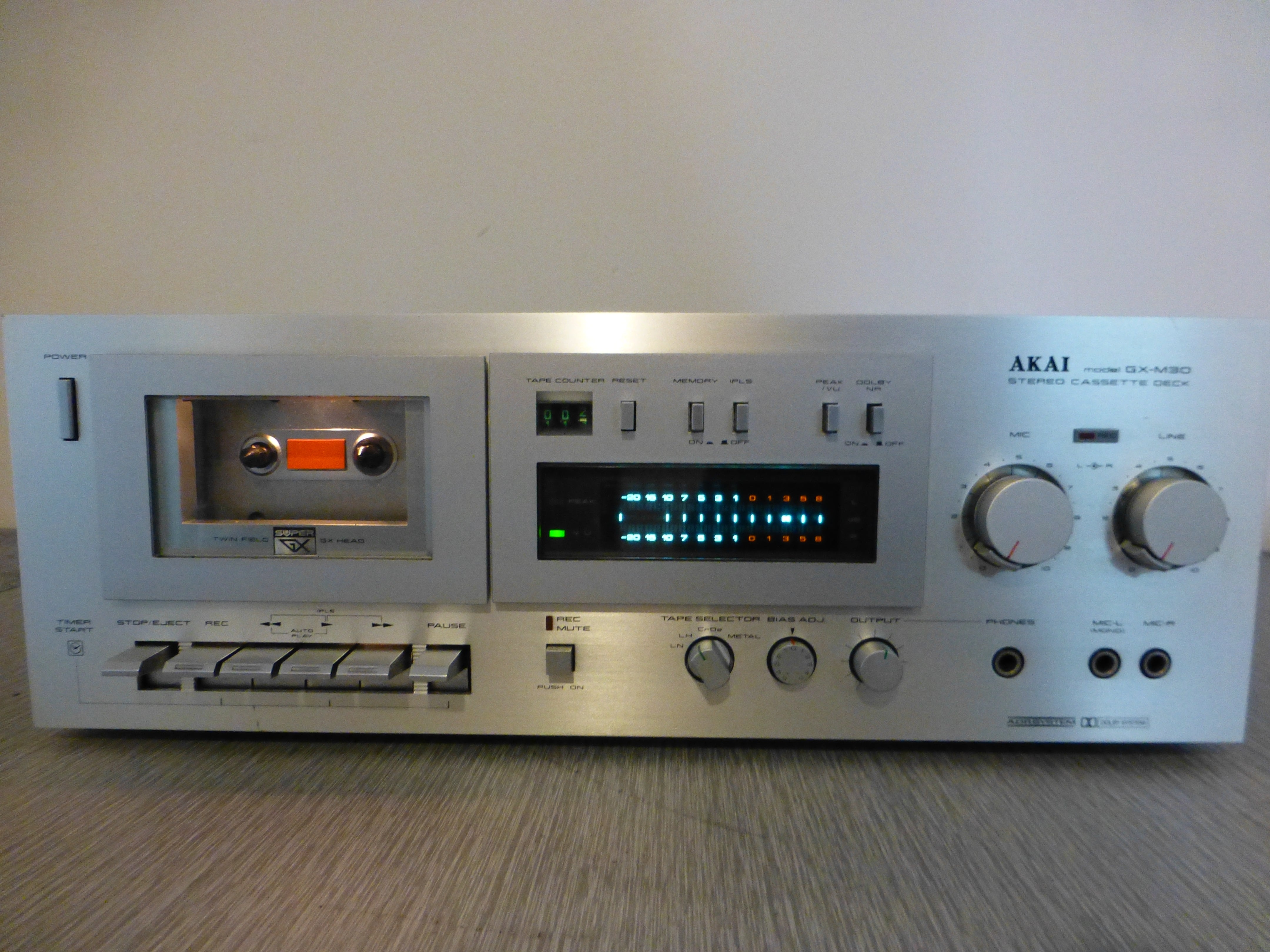 Akai GX-M30 Stereo Cassette Deck (1979) – The Turntable Store