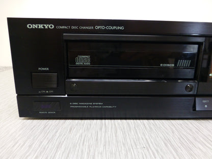Onkyo DX-C600  Compact Disc Changer * 6 Disc Cartridge * 2 Cartridges
