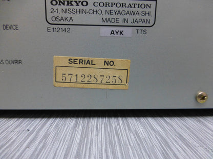 Onkyo DX-C600  Compact Disc Changer * 6 Disc Cartridge * 2 Cartridges