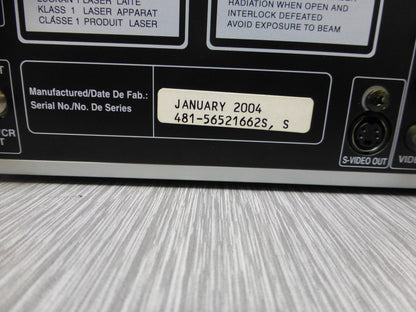 Zenith XVB-343 DVD/VHS Combo