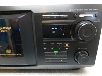 Sony CDP-CX400 Cd Changer 400 Cds