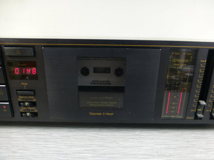 Nakamichi BX-300 Single Cassette Deck - 3 Heads - Fully Serviced - New Belts
