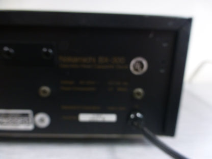 Nakamichi BX-300 Single Cassette Deck - 3 Heads - Fully Serviced - New Belts