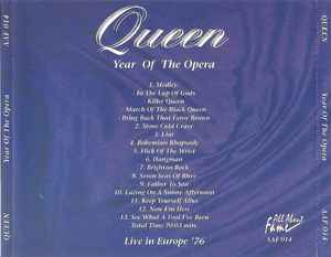 Queen  –  Year of The Opera (CD, Bootleg) (Near Mint (NM or M-))