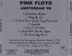 Pink Floyd –  Amsterdam '69 (CD, Bootleg) (Near Mint (NM or M-))