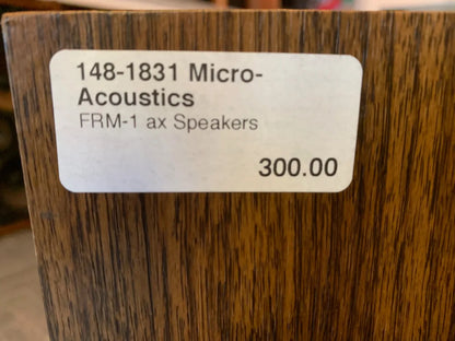 Micro Acoustics FRM-1ax Speakers