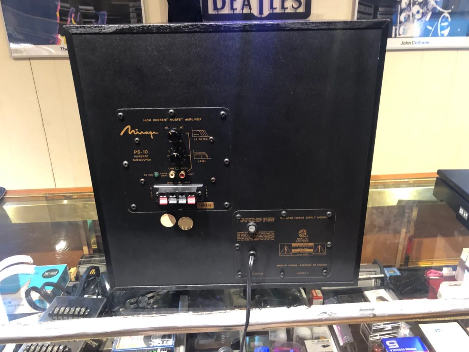 Mirage PS-10 Powered Subwoofer – The Turntable Store