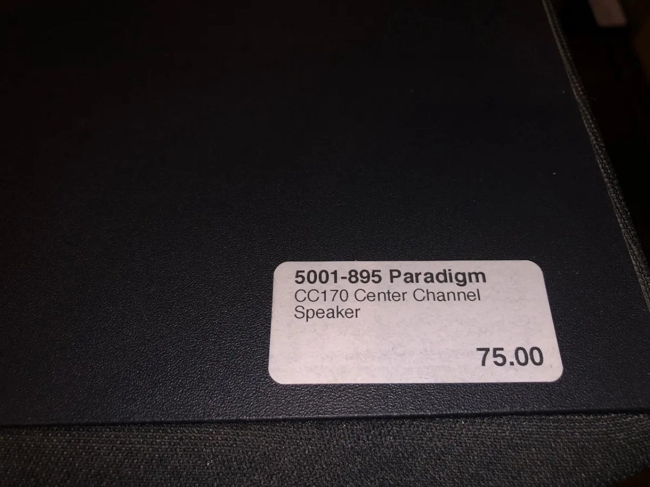 Paradigm CC-170 Center Channel Speaker