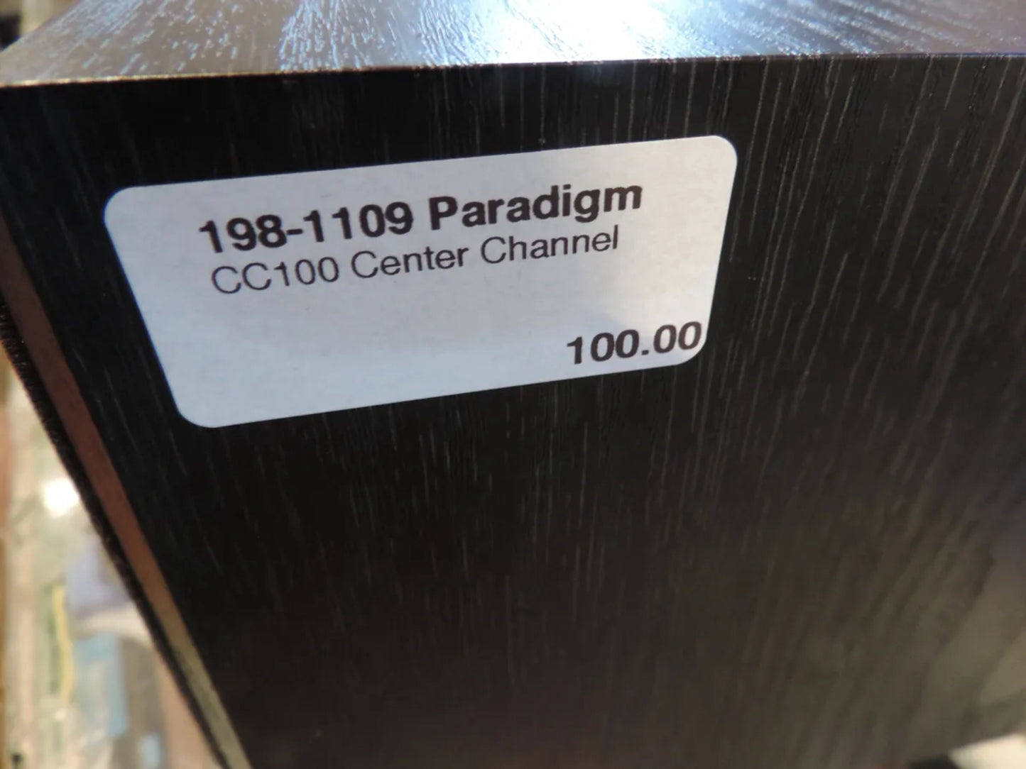 Paradigm CC100 Center Channel Speaker * New Foams