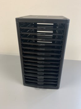 CD Holder - Small black plastic tower
